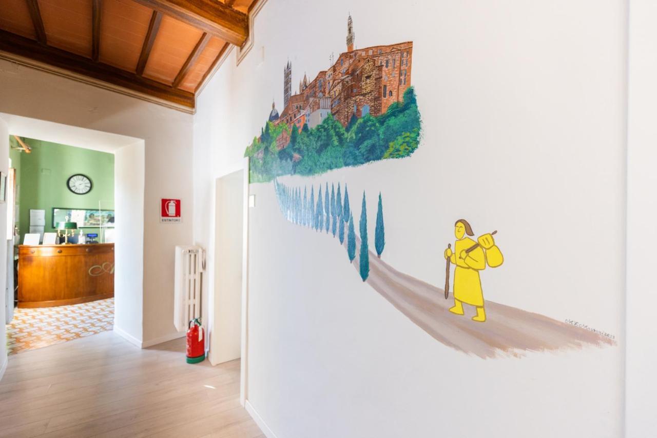 Albergo Centrale Siena Esterno foto
